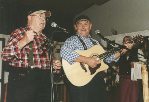 Das Fallbachtaler Duo Fritz Loos und Reinhold Wilhelm